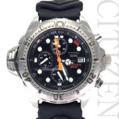 電池交換済】シチズン／プロマスター アクアランド アナログデプス