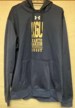 関東学院大学ラグビー部 XL スエット上下 ネイビー 中古 アンダー