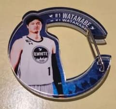 B.LEAGUE オールスター 渡邊 B.WHITE カラビナ スタンプラリー - メルカリ