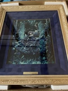 空*教様 てぃんくる 版画 UNDERWATER BLUE ROSE - メルカリ