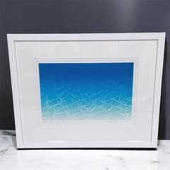 笠井正博 シルクスクリーン NoumeaV ヌメアV 水の揺らぎ 1998 - メルカリ