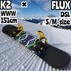 セット K2 WWW スノーボード 板 151 スノボ FLUX メンズ 初心者 - メルカリ