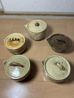 693 希少 虫明焼 備前焼 宝瓶 5客 未使用 有田焼 - メルカリ