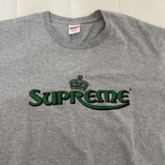 supreme crownロゴtシャツ new jeans ヘリン着用 - メルカリ