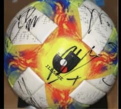 サッカーサインボール イニエスタ、ビジャ、ポドルスキその他