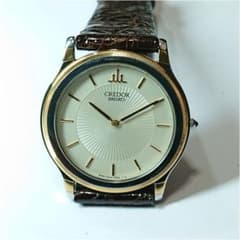 セイコー クレドール 18KT × SS メンズ 金無垢ベゼル 可動品 - メルカリ