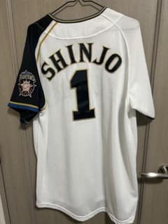 新庄剛志 SHINJO 1 FIGHTERS ユニフォーム Lサイズ - メルカリ
