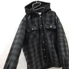 BLUCO ブルコ オンブレチェック ヘビーフランネルシャツ 極美品 M