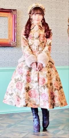 クラロリくる実しまむら ノエル・ド・メモワール ゴブランロングコート