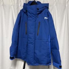 TFW49 フード付き青ダウンジャケット - メルカリ