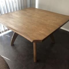売り切り)ミキモク ダイニングテーブル 静香 - メルカリ
