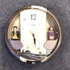 シチズン タイニーワールド・デュエット からくり時計 掛け時計 4MH639