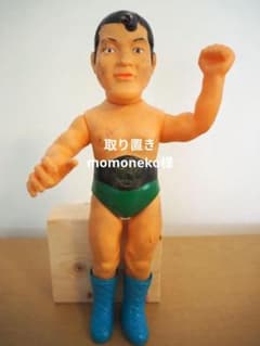 アントニオ猪木 ソフビ 24cm 当時物 希少 ブルマァク 日本プロレス