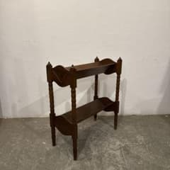 年末年始saleヴィンテージ ブックスタンド マガジンラック 飾り棚 2段