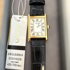 SEIKO ナノユニバースSSEH026 腕時計ゴールド/ブラック - メルカリ