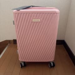 CONVERSE ピンク キャリーケース マリークヮント枕付き - メルカリ