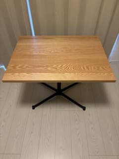 greeniche Cafe Table 800×600 オーク H610mm - メルカリ