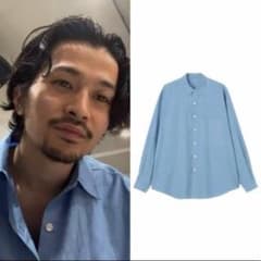 コ*ム様 常田大希着用 AURALEE WASHED FINX BIG SHIR - メルカリ