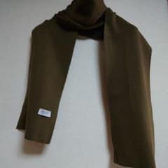 JOHN SMEDLEY マフラー 100%メリノウール カーキ ユニセックス - メルカリ
