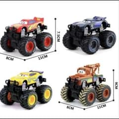 カーズ☆オフロード 4台セット マックィーン、クルーズ、メーター