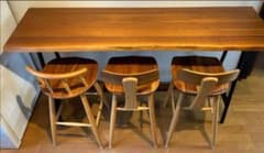 4/4] セット 同時購入必須 ナガノインテリア カウンターテーブル