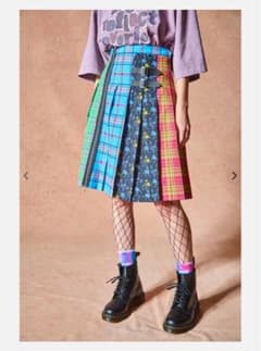 と*ぼ様 roy reflect overjoyドッキングジッププリーツスカート - メルカリ