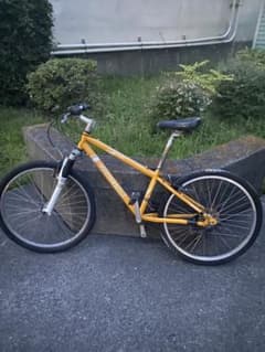 引き取り限定 BRIDGESTONE マウンテンバイク イエロー - メルカリ