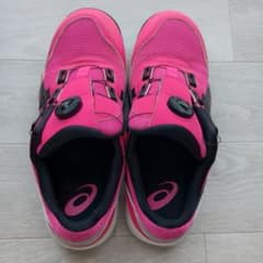 ASICS ピンク 安全靴 ダイヤル式 BOA 25.5cm 限定品 - メルカリ