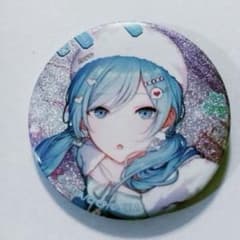 未使用】日野森雫 46B グリッター缶バッジ プロセカ キラー グリ缶