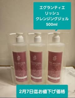 エグランティエリッシュクレンジング500ml ❤️2月7日迄お値下げ