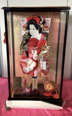 ④ 羽子板飾り 美術工芸手造り羽子板 いろは みやび 18号 道成寺 清月