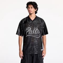 新品未使用 Patta パタ フットボールシャツ 黒 BEAMS XL - メルカリ