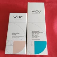 WiQo 保湿クリームとライトニングセラム、赤美容液 合計3本セット