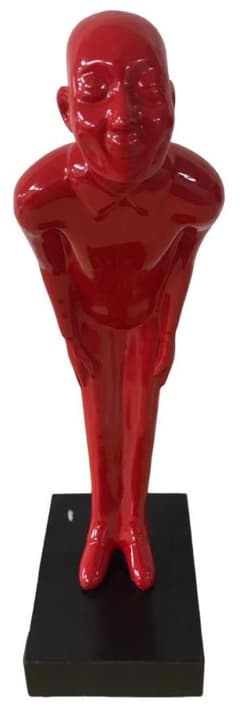 ☆良品☆ KARE ウェルカムゲスト レッド スモール フィギュア 46cm