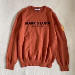 美品】MARK & LONA ゴルフウェア ニット 刺繍ロゴM-L - メルカリ