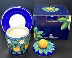 レア ロイヤルコペンハーゲン オレンジブロッサム ママレードポット