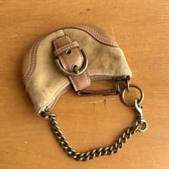 vintage coach オールドコーチ チャーム キーチェーン ブラウン - メルカリ