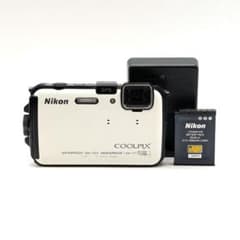 Nikon COOLPIX AW100 ホワイト - メルカリ