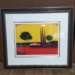 ロジェ・ボナフェ 「糸杉」 リトグラフ 23/180 直筆サイン - メルカリ