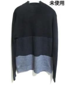 未使用 narifuri ナリフリ カラーパネル ミッドネックニット - メルカリ