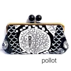 ミナペルホネン ハンドメイド 親子がま口長財布 - メルカリ