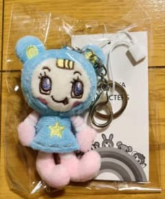 ナルミヤハッピーパーク ブルーベリエちゃん ミニぬいぐるみチャーム袋