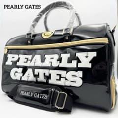 未使用品✨パーリーゲイツ ボストンバッグ エナメル 2WAY ショルダー