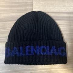 BALENCIAGA ニット帽 黒 U 55/61 - メルカリ