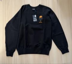 新品未使用 mutaクルーネック スウェット 裏パイル生地 ネイビー