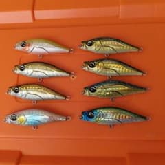 廃盤品】リトルジャック ズッシーリ WRリップレスミノー ルアーまとめ