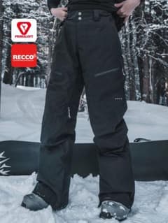 AWKA ブラック スノーボードパンツ 男女兼用 防水・保温 - メルカリ