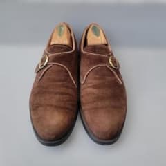 ALDEN モンクストラップ スエード Aberdeen 6B/D 25cm - メルカリ