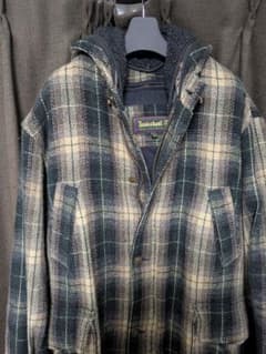 Timberland オンブレチェック ウール モッズコート 90s - メルカリ