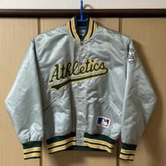 ☆美品レア！フェルコ MLB オークランド・アスレチックス スタジャン